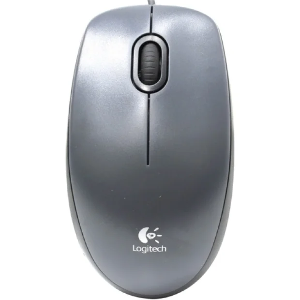 Мышь Logitech M100 (серый)